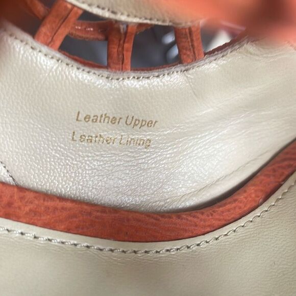 Vera Wang Lace Up Slingback Platform Heeled Sandals 7 - Picture 15 of 15